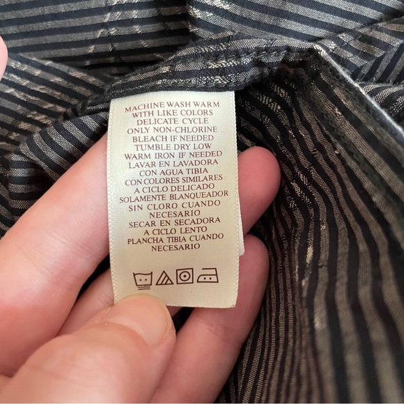 Perry Ellis Embellished Dress Shirt Button Down - Picture 9 of 9